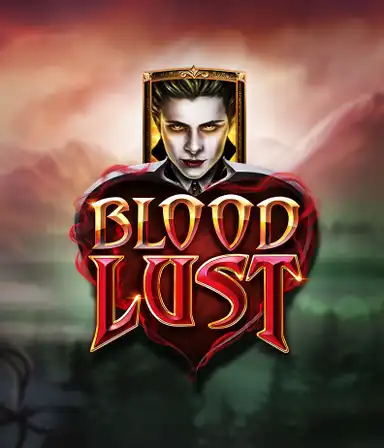 A dark and seductive view of the Blood Lust slot by ELK Studios, featuring gothic vampire symbols and a haunting castle backdrop. This image captures the slot's eerie charm, complemented with its unique 5-reel and 99-payline structure, appealing for those fascinated by dark, supernatural themes.